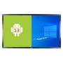 MONITOR INTERATTIVO TOUCH YASHI 75 LY7513 LCD 4K TYPE-C 4GB RAM 32GB STORAGE ANDROID 13, staffa a muro inclusa