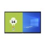 MONITOR SUPERTOUCH AI TOUCH YASHI 75 LY7522 LCD 4K TYPE-C 8GB RAM 128GB STORAGE ANDROID 14 EDLA, staffa a muro inclusa
