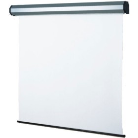 SCHERMO PROIEZIONE ELETTRICO 400x300cm 4:3 Tela Bianca Ignifuga